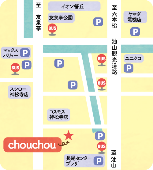 一般社団法人ひだまり　chouchou map